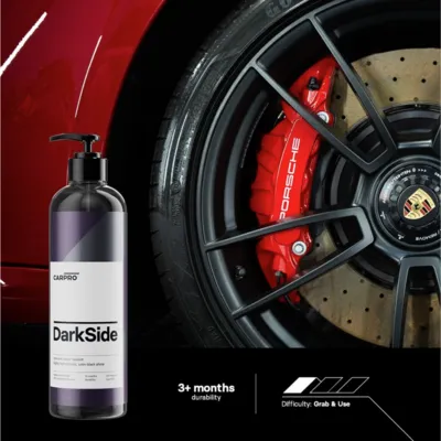 CARPRO DarkSide - חומר איטום והברקה לצמיג