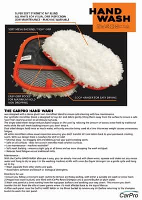CarPro-Hand-Wash-Microfibre-Wash-Mitt-Flyer