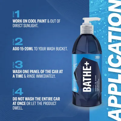 שמפו ננו הידרופובי לרכב – GYEON Q²M Bathe Plus