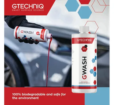 GTECHNIQ W1 GWash - שמפו מקציף לרכב