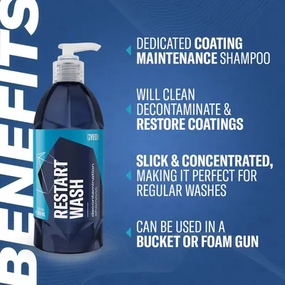 שמפו מקציף לחיטוי לרכב – GYEON Q²M Restart Wash