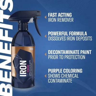 נוזל ממיס מתכות – Q²M Iron REDEFINED GYEON