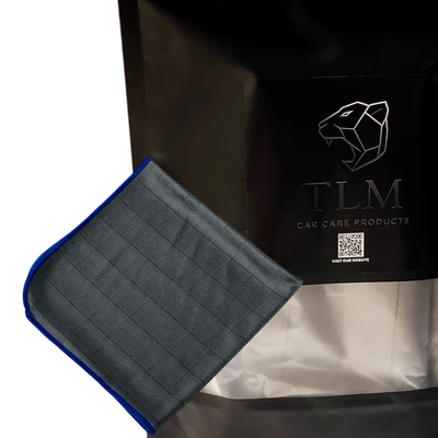 TLM - מטליות קרבון לניקוי חלונות וזכוכית 2 יחידות