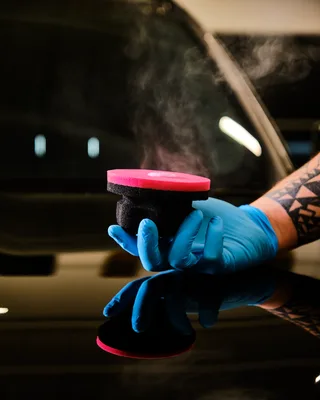 yumcars Wax HexGrip Applicator - אפליקטור למריחת ווקס וחומרי הגנה