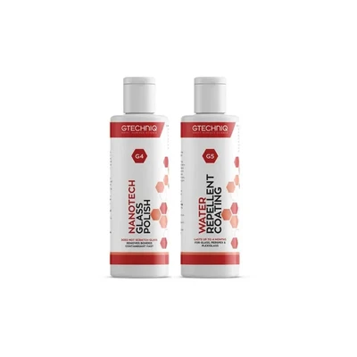 קיט ננו לשמשות - Gtechniq G5 and G4 Max Repellency Glass Kit